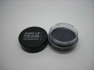 MAKE UP FOR EVER AQUA CREAM 01 ANTHRACITE   SILVERY CHARCOAL EYESHADOW 