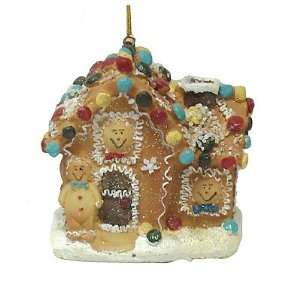  Candy Fantasy Candied Gingerbread House Christmas Ornament 