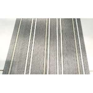 Chilewich Shag Floormat   24 x36, Electric Stripe Grey  