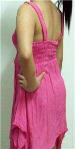Crochet Fairy Girl Pink Ross Curve Costume dress XS S M  