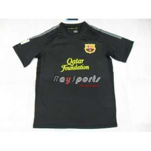  new thailand black barcelona 11 12 soccer jersey jerseys 