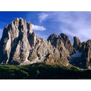  Sassolungo Range in Val Gardena, Dolomiti Di Sesto Natural 