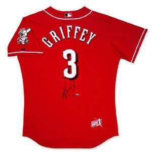  Ken Griffey Jr. Cincinnati Reds Autographed Alternate/Red 