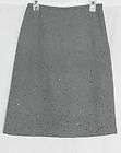   Grey Skirt size 2 Fully Lined Career Wool Blend Juniors XS X SMALL