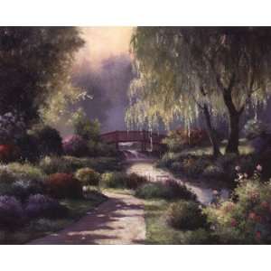  Path To Willow Park Poster by T.C. Chiu (20.00 x 16.00 