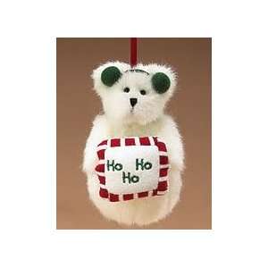 Boyds Ho Ho Ho Snow Bear Plush Ornament #562750 Retired 