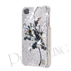 Falling Snow Swarovski Crystal iPhone 4 and 4S Case