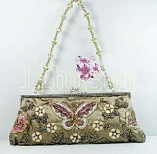 wholesale 5PCS Handmade Butterfly bead handbag &wallets  