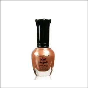 KleanColor Nail Polish Lacquer Chocolate Brown Top Coat Clean Manicure 
