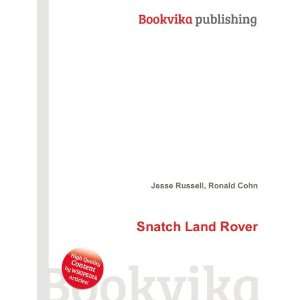  Snatch Land Rover Ronald Cohn Jesse Russell Books