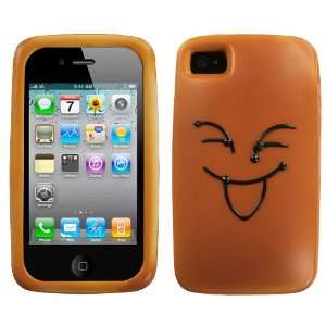  2012 Bread Laughing Face Soft case for iPhone 4/4S(Bread 