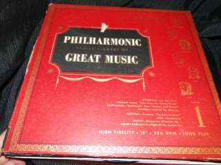 Philharmonic Family Library of Great Music album 1  