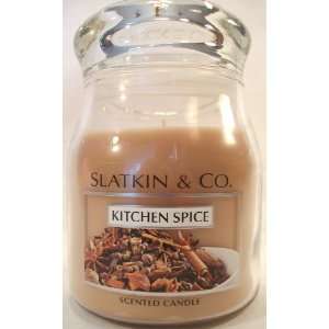 Bath and Body Works, Slatkin & Co., 14.5 Oz Candle Jar   Kitchen Spice 