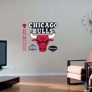    Chicago Bulls Team Logo Fathead Wall Sticker