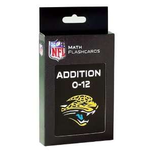  NFL Jacksonville Jaguars Addition Flash Cards Sports 