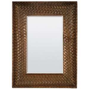  Vlasic Basket Weave Mirror 30x40