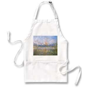  Vetheuil in the Fog By Claude Monet Apron 