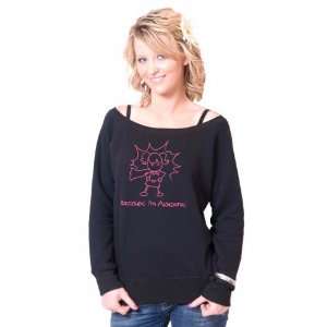    Awesome Girl Pink Slouchy Wideneck Sweater 