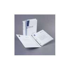  Non Stick Round Ring Poly View Binder for 11 x 8 1/2 Sheets 