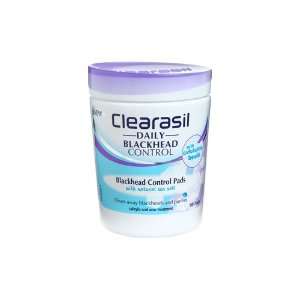  Clearasil Blackhead Control Pads with Natural Sea Salt 80 