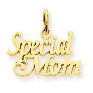  14k Special Mom Charm   Measures 15.4x16.9mm   JewelryWeb 