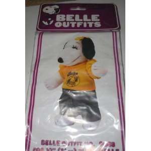  Peanuts Snoopy Sister Belles Wardrobe for 10 Plush Belle 