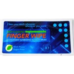  Dental Finger Wipe   Mint Flavor Case Pack 100   915578 