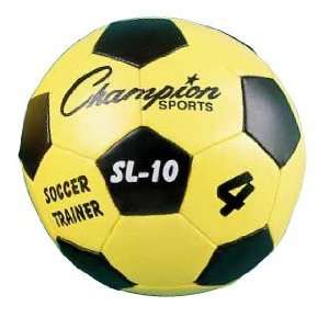   30% Lighter Training Soccerballs SL10 YELLOW/BLACK TRADITIONAL 4