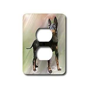 Dogs Manchester Terrier   Manchester Terrier   Light Switch Covers   2 