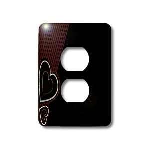 Yves Creations Hearts   Creative Hearts   Light Switch Covers   2 plug 