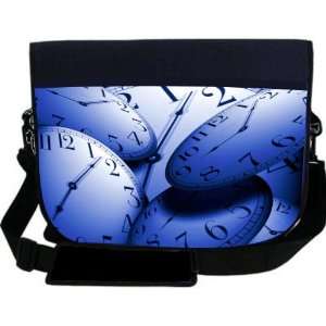 Clock Faces Designs NEOPRENE Laptop Sleeve Bag Messenger Bag   Laptop 