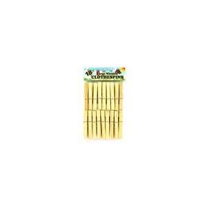  Wooden clothespins (Wholesale in a pack of 24) Everything 