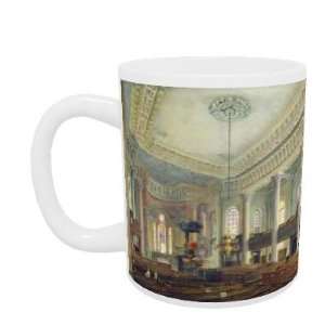 St. Pauls, Deptford (w/c on paper) by George the Elder Scharf   Mug 