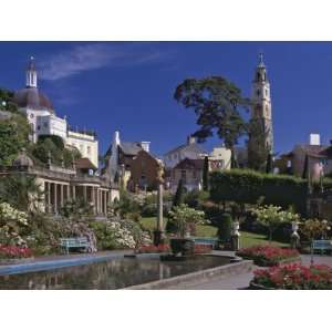 Portmeirion Village, Created by Sir Clough Williams Ellis Between 1925 