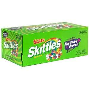 Sour Skittles Candy   24/1.8 oz. bags (2 Pack)  Grocery 