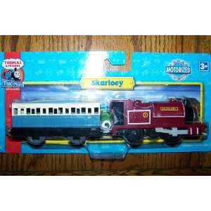   Trackmaster Motorized Skarloey Engine with Passenger Car Toys & Games