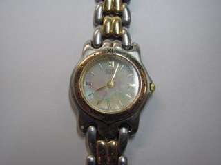 Ladies Citizen Elegence MOP Two Tone Stainless Steel GN 4 S Watch NR 