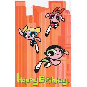   Card Birthday Powerpuff Girls Happy Birthday