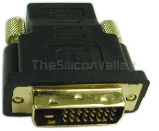 HDMI Female To DVI D Male 24+1 DVI Converter adapter  