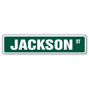  JACKSON Street Sign Great Gift Idea 100s of names to 