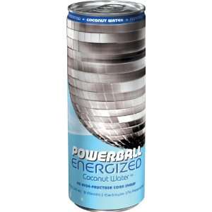 Powerball Energized Coconut Water  Grocery & Gourmet Food