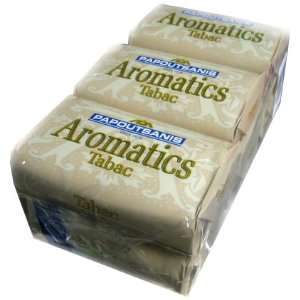    Papoutsanis Aromatics Greek Soap Tabac 6 PACK of 4 Oz Bars Beauty