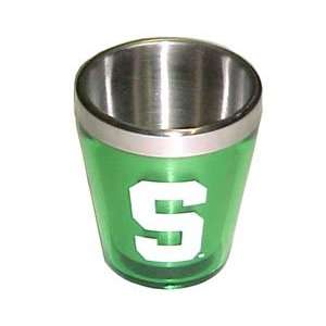  Michigan State Spartans Shot Stainless Block S