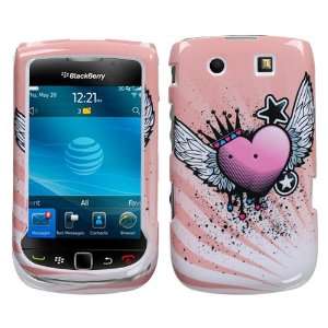 RIM BLACKBERRY 9800 9810 (Torch) Case Crowned Heart Phone 