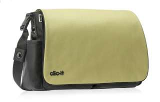 NEW Clic It Smart Diaper Hand Travel Bag System Green 092317088888 