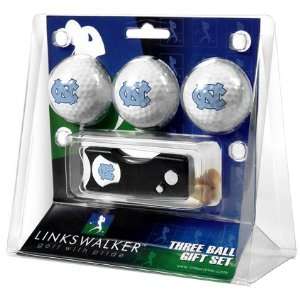 University of North Carolina Tarheels 3 Golf Ball Gift Pack w/ Spring 