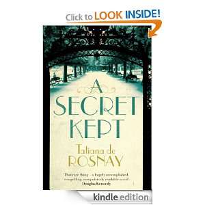 Secret Kept Tatiana De Rosnay  Kindle Store