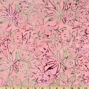  43 Wide Batik Star Flower Pink Fabric By The Yard Arts 