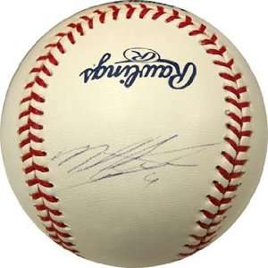  Miguel Tejada Autographed Baseball