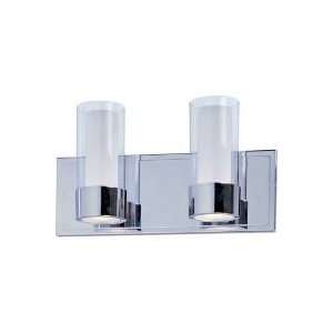  Silo Collection 2 Light 14 Polished Chrome Wall Sconce 